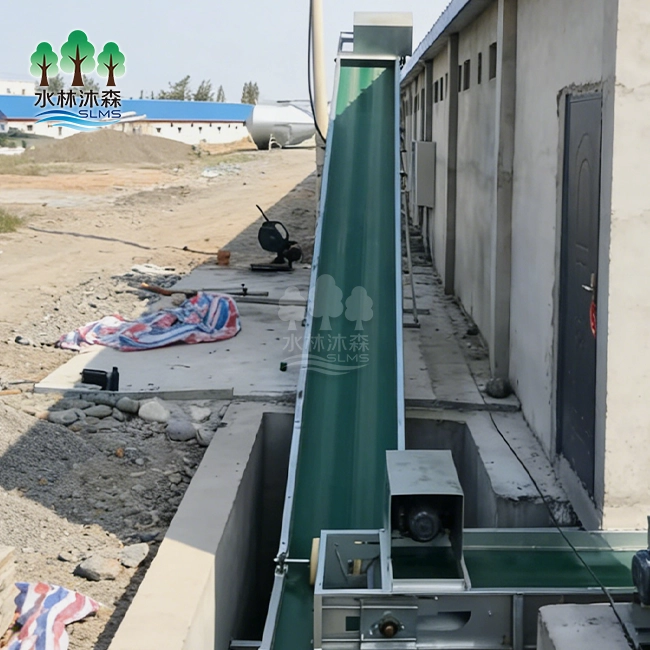 poultry manure scraper machine